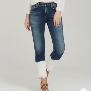 Citizens of Humanity Rocket Jeans with Dip Dye